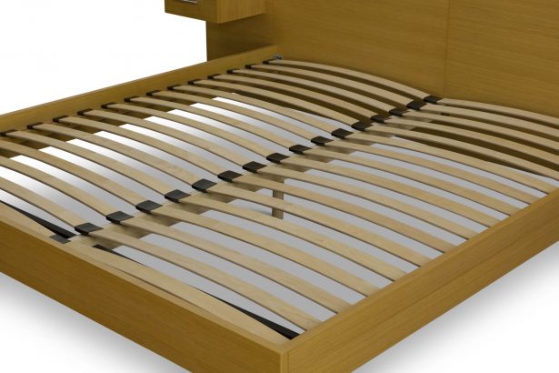 Bed frame (Q23-143-Q, K) – White oak