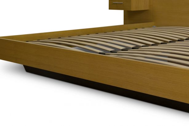 Bed frame (Q23-143-Q, K) – White oak