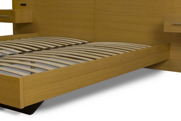 Bed frame (Q23-143-Q, K) – White oak